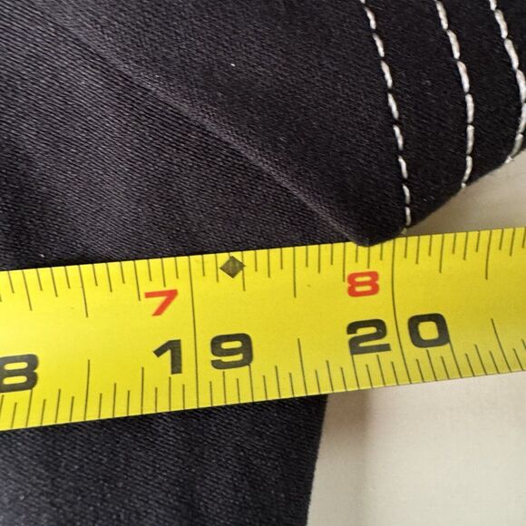 karl lagerfeld Women’s Wide Leg Jumpsuit Black With Stitching Size 12 - Picture 5 of 16